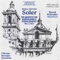 Padre Antonio Soler Quintets N 4, 5, 6