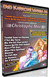 DVD Karaoké Mania 04 : Spécial Christophe Mahé