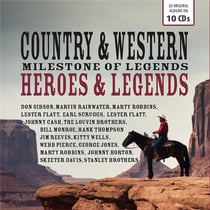 Country & western milestone of legends - Heroes & legends