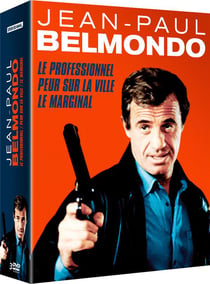 Jean-Paul Belmondo : Le professionnel + Peur sur la ville + Le marginal