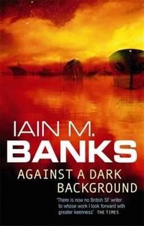 AGAINST A DARK BACKGROUND