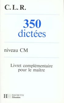 350 dictees au cm maitre