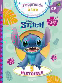 J'apprends à lire avec les grands classiques Disney : CP - Stitch : 5 histoires
