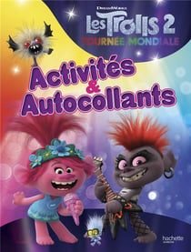 Les trolls 2 - activités et autocollants