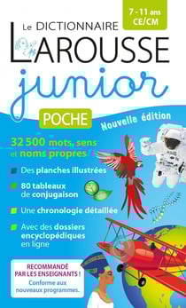 Le dictionnaire Larousse Junior poche - CE, CM