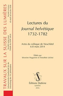 Lectures du Journal helvétique, 1732-1782