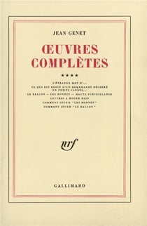 Oeuvres complètes Tome 4