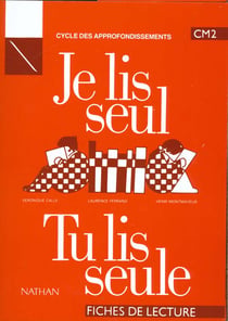 Je lis seul,tu lis seule cm2 39 doubles fiches eleve