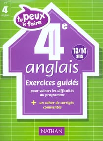 Tu peux le faire anglais 4e