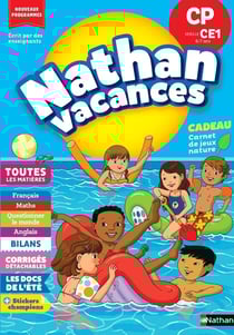 Nathan vacances : Toutes les matières - CP vers le CE1