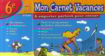 Mon carnet de vacances - 6ème vers la 5ème - 11/12 ans