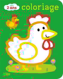 Coloriage - dès 2 ans (poule)