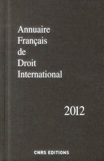Annuaire français de droit international 58