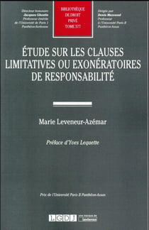 ETUDE SUR LES CLAUSES LIMITATIVES OU EXONERATOIRES DE RESPONSABILITE