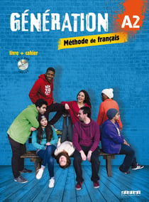 Génération : niveau A2 - livre + cahier + CD MP3 + DVD
