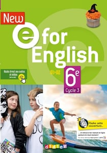 New e for english : anglais - 6e - livre de l'élève - A1>A2