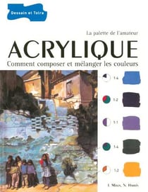 Acrylique - comment composer et melanger les couleurs