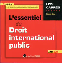 L'essentiel du droit international public (édition 2017/2018)