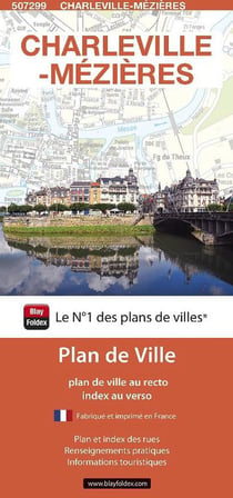 Charleville-Mézières : plan de ville (édition 2024)