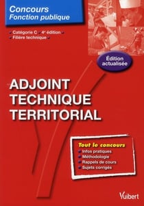 Adjoint technique territorial - catégorie c (4e édition)