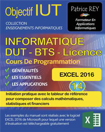 DUT informatique t.14: Excel 2016 avec excel 2016