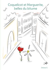 Coquelicot et marguerite, belles du bitume