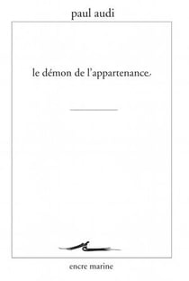 Le démon de l'appartenance