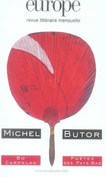 Europe michel butor n943/944 nov dec 2007