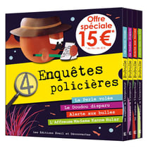 OFFRE DECOUVERTE - LES ENQUETES DE L'INSPECTEUR BUBULLE - L'INTEGRALE