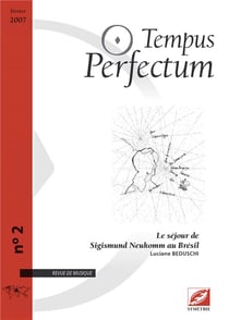 Tempus perfectum n.2 : le séjour de Sigismund Neukomm au Brésil