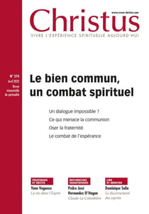 Revue Christus n.274 : le bien commun, un combat spirituel