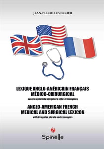 Lexique anglo-américain français médico-chirurgical