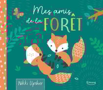 Mes amis de la forêt : Livre en tissu pour bébé
