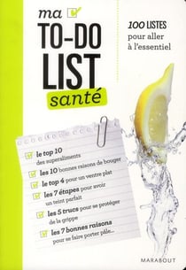 Ma to-do list - santé