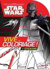 Lego - star wars - voyage vers star wars : l'ascension de skywalker - vive le coloriage + stickers