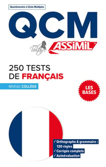 QCM : 250 tests français