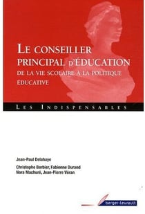 Conseiller principal d'education de la vie scolaire a la politique educative - a jour au 5 janvier 2