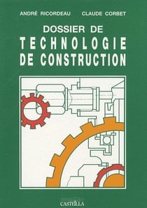 Dossier de technologie de construction - ouvrage
