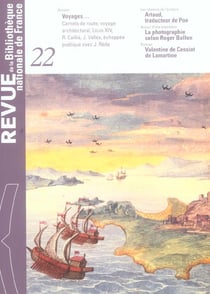 REVUE BNF Tome 22 : Revue de la BNF 22 .Le Voyage