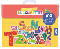 MA POCHETTE DE GOMMETTES - 100 LETTRES ET CHIFFRES