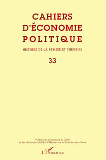 Cahiers d'économie politique n.33