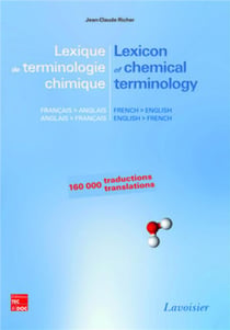 Lexique de chimie - anglais-français - français-anglais