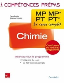 COMPETENCES PREPAS : chimie - 2e année MP MP - PT PT