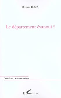 Le departement evanoui ?