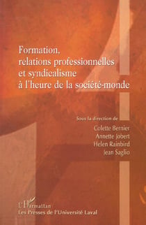 Formation relations professionnelles et syndicalisme a
