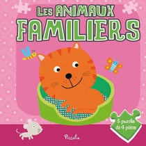 Les animaux familiers - livre 5 puzzles