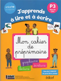 J'apprends à lire et à écrire - P3 - Mon cahier de préprimaire