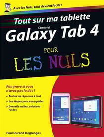 Tout Sur Ma Tablette Samsung Galaxy Tab 4 Pour Les Nuls