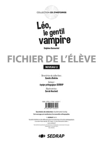 LEO, LE GENTIL VAMPIRE (FICHIER CP)