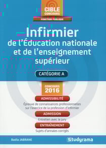 Infirmier de l'éducation nationale et de l'enseignement supérieur - concours 2016